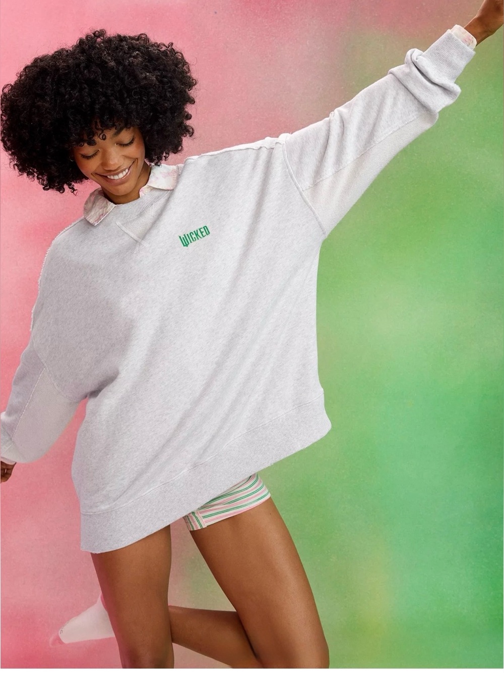 Aerie x Wicked Big Chill sweatshirt. Size small.
